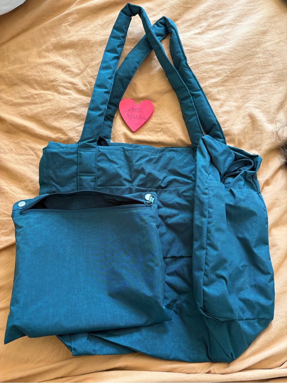 Used Deep Sea Baggu Cloud Carry On - Picture 2 of 4